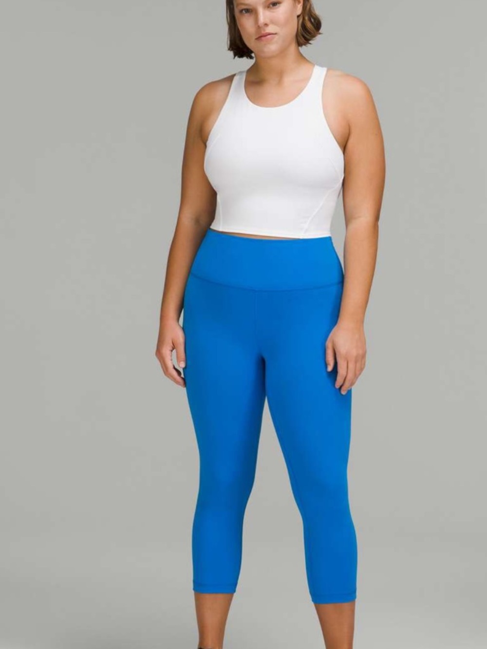 lululemon athletica Wunder train high rise crop in poolside